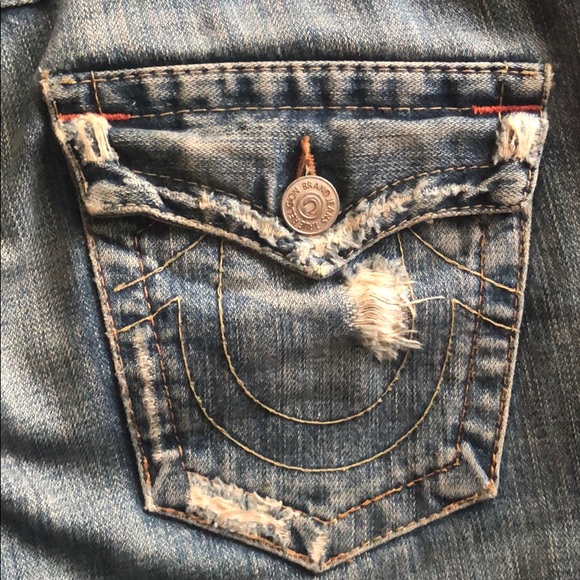 True Religion Distressed Jeans - Picture 4 of 8